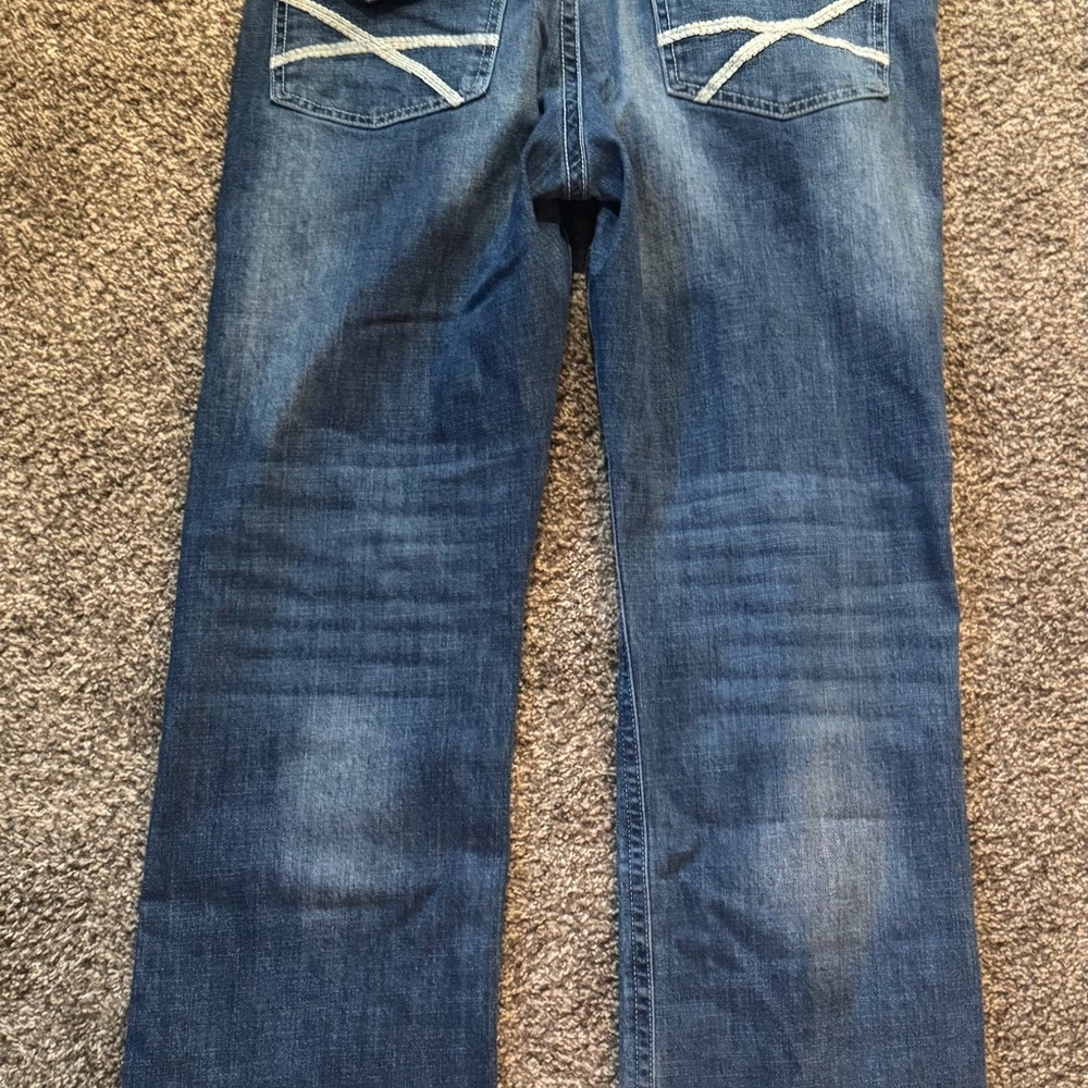 Axel Blue Boot Cut Jeans - Picture 5 of 14